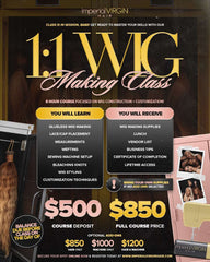 1:1 Wig Making Class